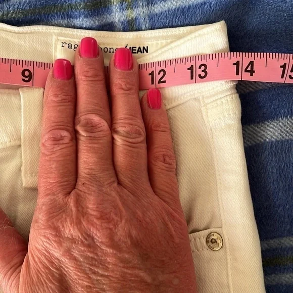 Rag and Bone Women’s Crop Flare White Size 27 and 29 NWT - Picture 10 of 12